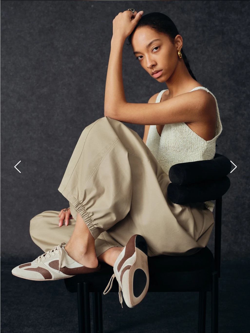 Teneil Belted Wide Women’s Trouser — image 3 of 6